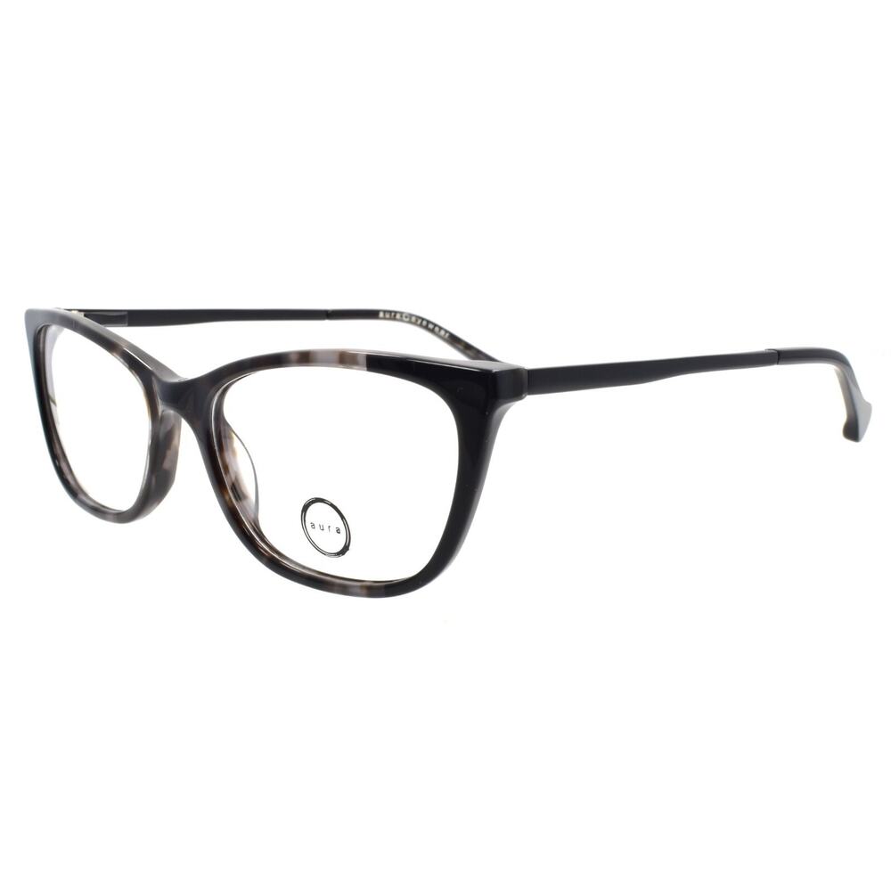 Aura Eyewear Avalon Park Women's Eyeglasses Frames 53-17-140 Gray Tortoise